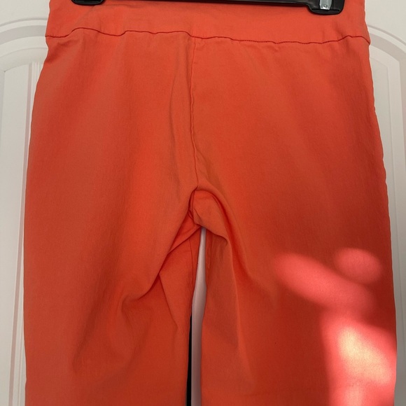 Ruby Rd. Petite Orange Shorts - Picture 3 of 5
